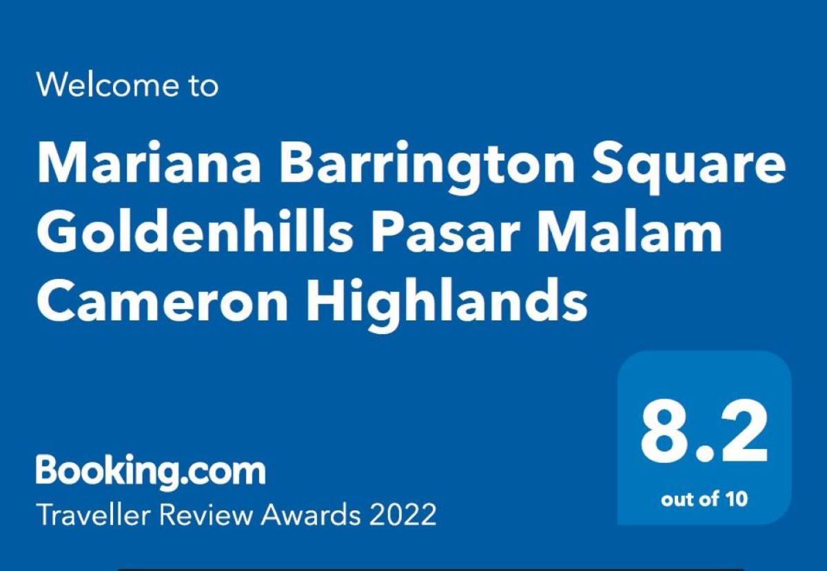 Mariana Barrington Square Goldenhills Pasar Malam 카메론하일랜즈 외부 사진